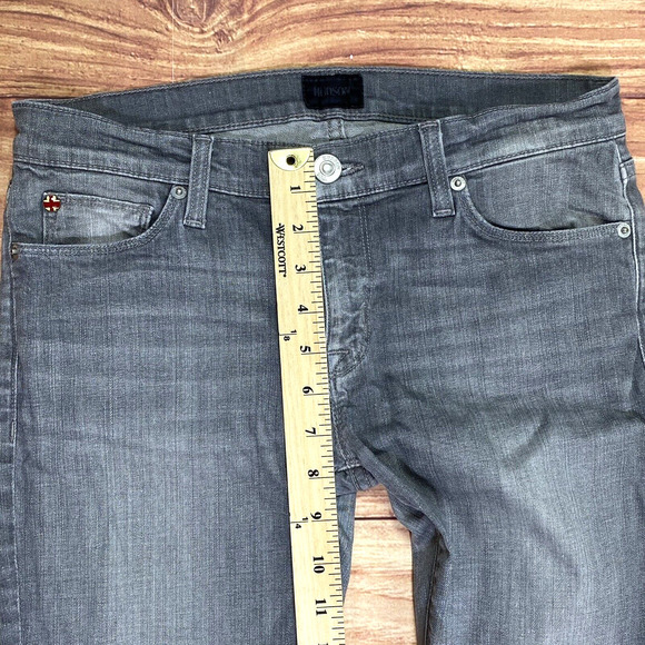 Hudson Womens Krista Super Skinny Jeans Size‎ 28 Grey Stretch Low Rise - Picture 4 of 8